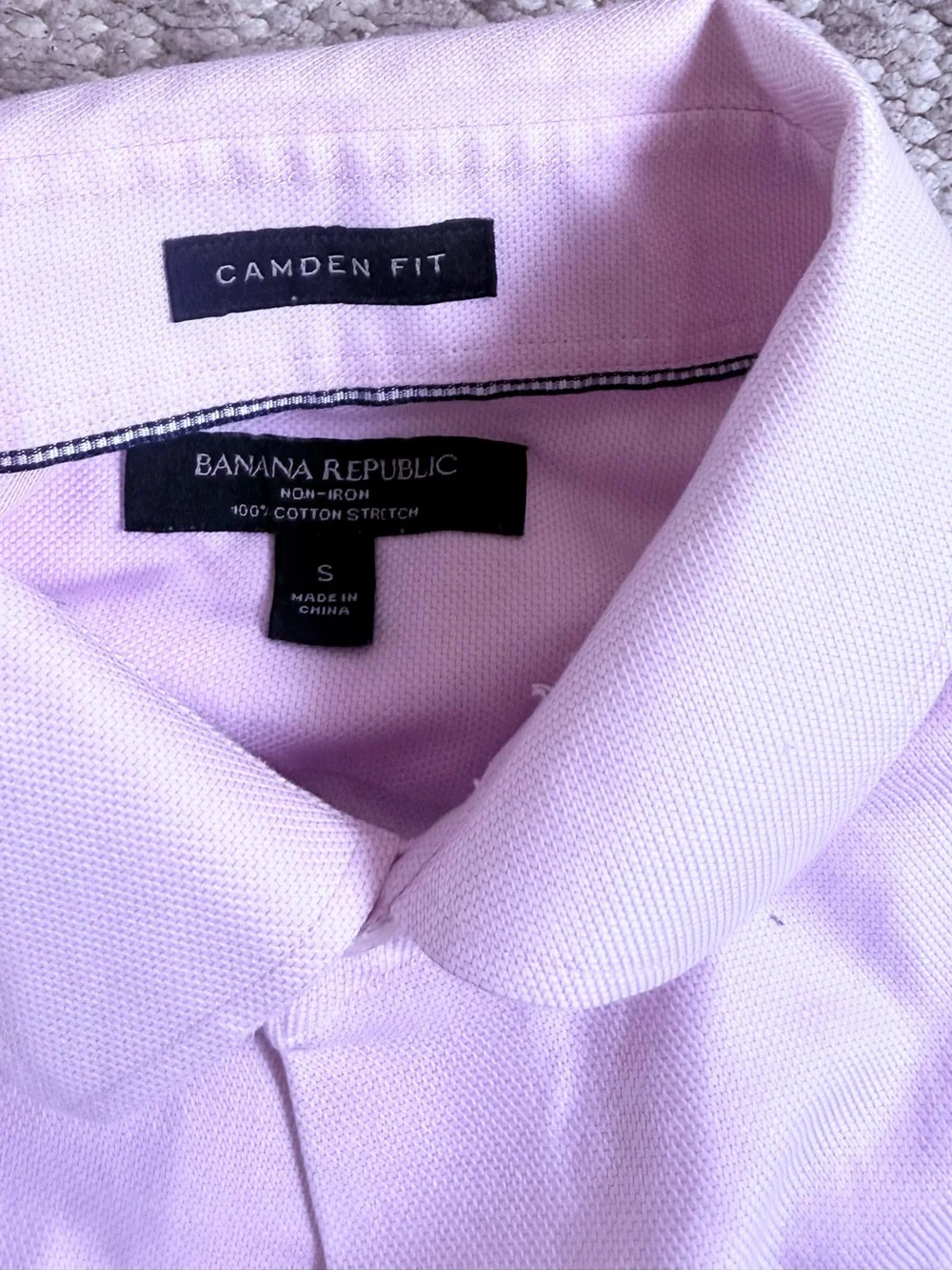 Banana Republic Light Pink Men's Dress Shirt